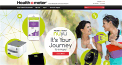 Desktop Screenshot of healthometer.com