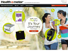 Tablet Screenshot of healthometer.com